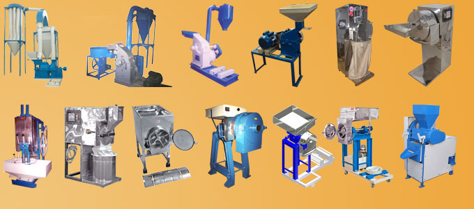 Industrial Crushing, grinding and pulverizing equipments